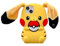 Ultra Thick Big Silicone Case with Plush Ears Strap for Apple iPhone 12 Pro Max Bright Yellow 3D Cartoon Anime Game Cute Lovely Adorable Unique Fun Funny Cool Unisex Kids Girls Boys