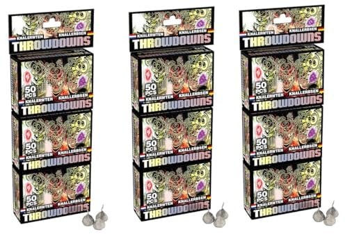 500 Stück XXL Pack I Posten Ankers extra laute premium Knallteufel I Jugendfeuerwerk I Silvesterfeuerwerk I Jugend & Silvester Feuerwerk I Knallerbsen