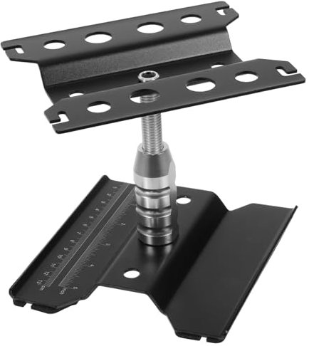 KICHOUSE Rc Car Work Stand Aus Aluminiumlegierung Drehbar Höhenverstellbar Mit Messskala Langlebig Kompakt Für Rc Modellauto Reparatur Hobby Werkbank Simulator