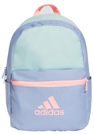 adidas Unisex Kids Badge of Sport Kids Rucksack Blue Spark/Semi Flash Aqua 1 Größe
