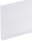 QUARKZMAN 20ft x 6 Sockelleisten-Abschlussleiste zum Abziehen und Aufkleben, flexible Zierleiste, weiß