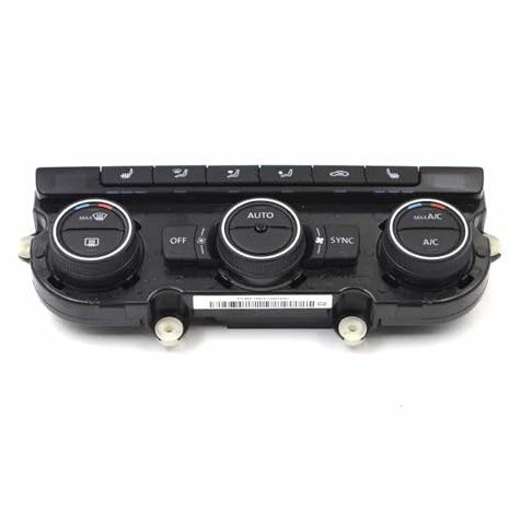 Kompatibel for Vw PQ 35 Cc Golf Mk6 Climatronic Air Condition Control Panel Schalter Ac Sitz Heizung 5ND 907 044 C 5ND907044C
