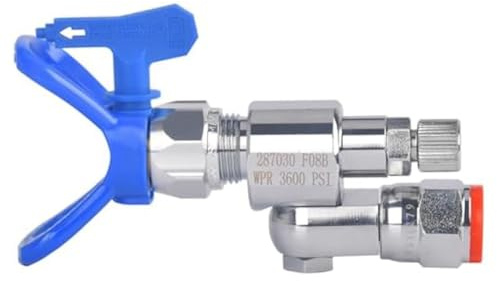 Giwnhvx 287030 CleanShot Absperrventil Airless-Farbspritzgeräte Drehgelenk Verlängerung Drehluftlose Sprühgeräte Anschlussgewinde