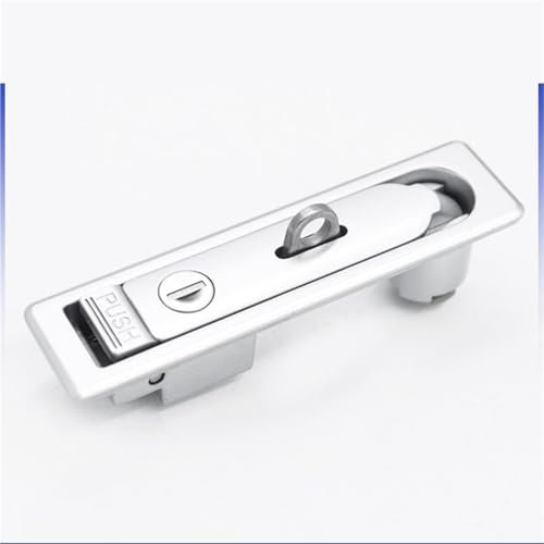 Panneau électrique serrure de porte poignée ensemble porte battante poignée serrure télécom armoire panneau porte serrure électrique avec clé 1 pièces