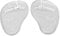 1 Pair Sandal Toe Protector, Non Slip Abrasion Safe Butterfly Pattern Gel Comfort Metatarsal Pads Women Forefoot Cushion Insert, for Flip Flop