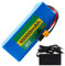 QmEna 36V 10Ah Lithium-Ionen-Akku, 36V 10S4P E-Bike-Akku, wasserdicht, PVC, Hochleistungsakku, für 250-, 350- und 500-W-Motoren 36V 10AH,XT60 Plug