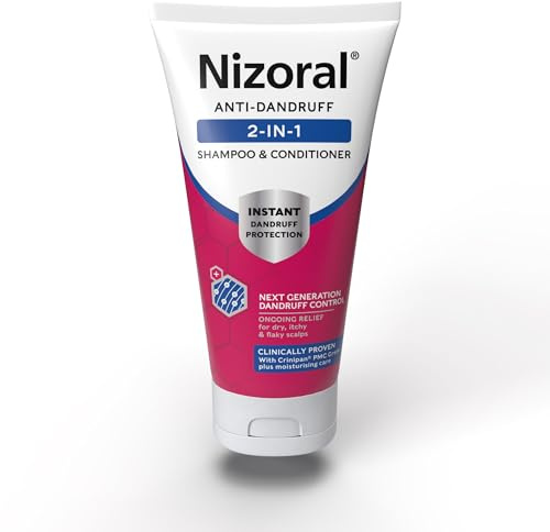 Nizoral Anti-Dandruff 2-in-1 Shampoo & Conditioner | Instant Dandruff Protection | Up to 100% Reduction in Flakes on the scalp| Stops Itch | Ongoing Relief for Dry, Itchy & Flaky Scalps