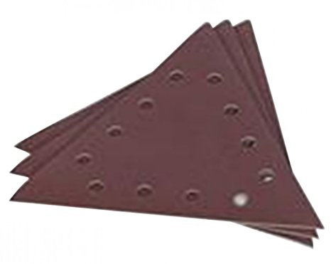 Papel de lija para lijadora de pared (3 unidades, G240, 285 mm, triangular)