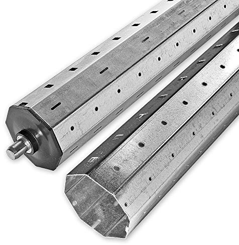 2,6 m Mini Achtkant Rolladenwellen Set SW 40 (Stahlwelle), individuell kürzbar, verzinkt, aussenliegende Falz, von EVEROXX®