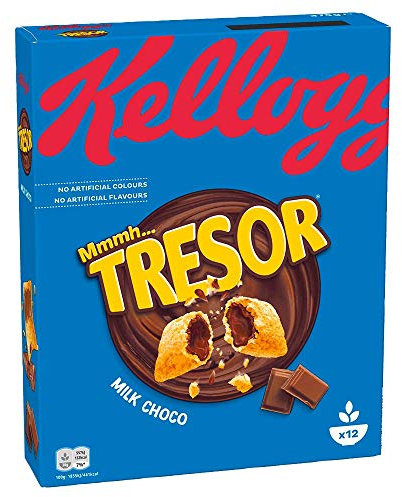 Kellogg's Tresor Milk Choco | Cerealien mit Schokofüllung | Einzelpackung (1 x 375g)