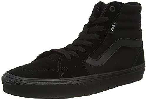 Vans Men's Sneaker, Suede Canvas Black Black, 6.5 UK