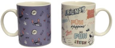 Disney Lilo & Stitch - Set di 2 tazze da tè e caffè in ceramica Primark