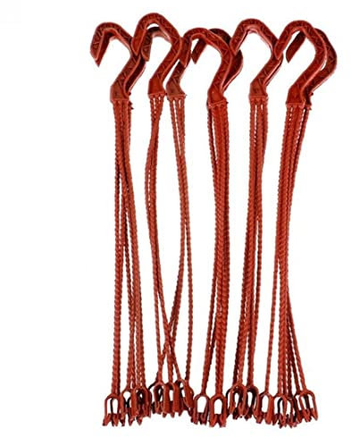 Colgador para Plantas, 10 Uds., 42cm, Gancho para Colgar Macetas De Plástico, Soporte para Cesta De Jardín, Cadenas Colgantes para Decoración De Techo, Balcón Y Patio