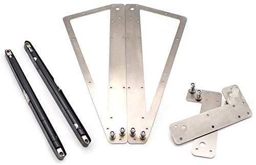 Toplionace Heimwerker Murphy Wandbett Mechanismus, Hydraulisches Scharnier Verstecktes Bett Hardware Kit, Klappbett für 0,9–2M Bett
