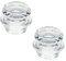 Pastlla 2pcs Coffee Filter Knob Top Coffee Replacement Coffee Pot Top Glass Knob