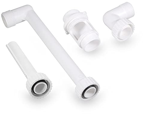 Reuvv Fontaine de Piscine pour piscines Hors Sol et creusées Fontaine Cascade résistante à la Corrosion Arroseur de Fontaine Robuste pour décoration de Jardin piscines ou étangs