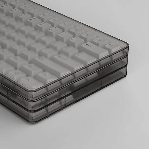 DucKey Keycaps Aufbewahrungsbox, 3 Lagige Transparente ABS Tabletts Für Mehr Als 290+ Keycaps Cherry DSA NP PG DA Profil (Color : Ink)