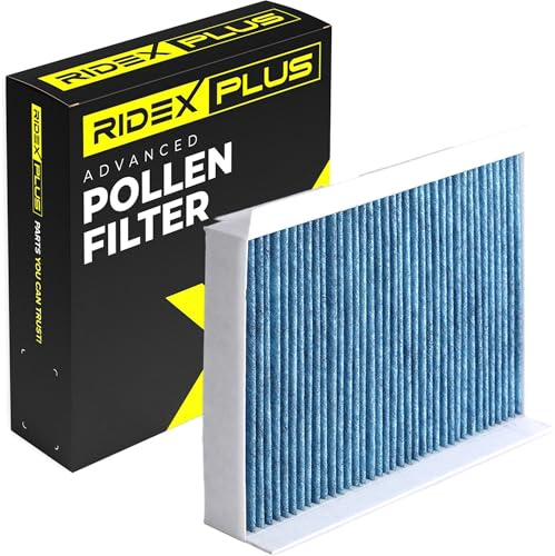 RIDEX PLUS 424I0492P Innenraumfilter Pollenfilter Aktivkohlefilter Höhe: 36 Breite: 175 Länge: 284 Kompatibel mit PEUGEOT 308 SW I 4E, 4H 307 CC 3B 307 3A/C, CITROËN C3 I Schrägheck FC, FN