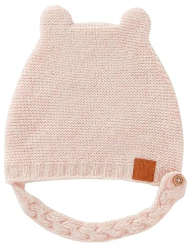 United Colors of Benetton Unisex Baby Strickmütze 1032aa004 Beanie-Mütze, Rosa, 62