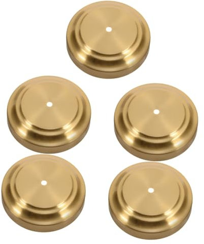 Artibetter 5st Lampensockel Leichter Runder Sockel Tischlampenlader Tischlampe Zubehör Tischleuchte Basis Schreibtischlampe Tischlichtständer Nachtlampen Mit Runden Sockeln Kupfer