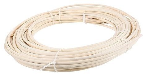 PHENOFICE 1 Rolle Korb rund aus Schilfrohr Bastelmaterial selber Machen Stuhlreparaturmaterialien ersatzteile für gartenmöbel bastelzeug Craft Stockmaterial Weidenreparaturmaterial Rattan