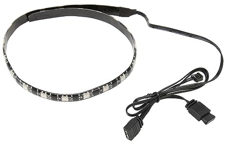 Aramox Argb Strip Pc 15,7in Argb Aura Sync LED -Leuchtstreifen, 365 Lichteffektmodi für Motherboard, Chassis mit Premium -Materialien