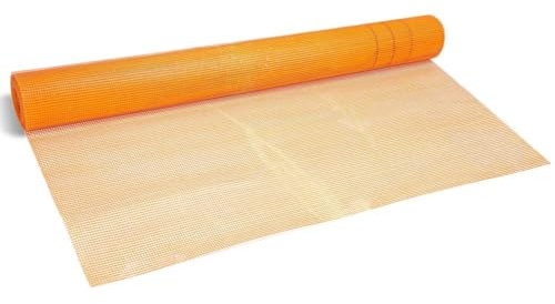 Peviasot Armierungsgewebe Glasfasergewebe innen 160 g/m² – 50 m Rollenware, Armierungsgewebe innen & außen für Fassadenverkleidung außen, Putzgewebe Glasfaser, reißfest & stabil
