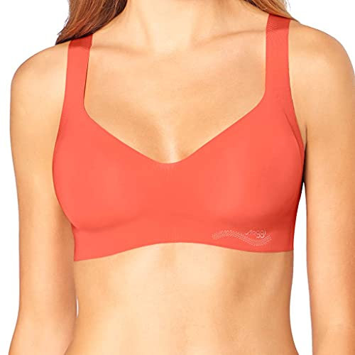 Sloggi Women's Zero Feel Non-Wired Bralette Orange
