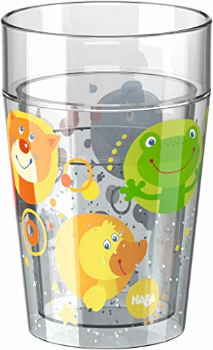 HABA 304470 Glitzerbecher Regenbogenfarben