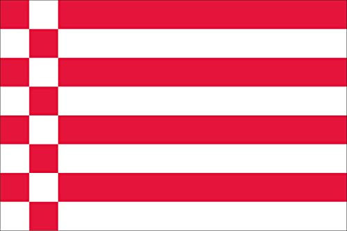 flaggenmeer® Flagge Bremen 120 g/m² ca. 100 x 150 cm
