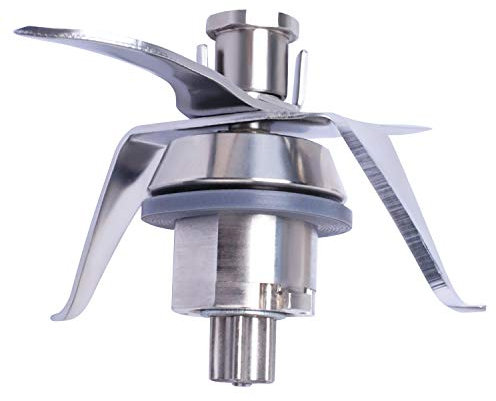 Poweka TM21 Cuchillas de Repuesto Compatible con Vorwerk Thermomix TM21 Robot de Cocina en Acero Inoxidable con Junta