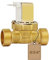 EXLECO Elettrovalvola a Solenoide G3/4 Elettrovalvola DC 12V Elettrovalvola Solenoide Elettrica in Ottone Normalmente Chiusa per Acqua N/C