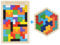 Loscrew Holz Puzzle Hexagon Puzzles für Kleinkinder Tangram Puzzle, Montessori Bildungsgeschenk für Kinder & Erwachsene