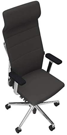 Sedus Crossline Prime CN-133, ergonomischer Bürostuhl, High-End Bürosessel mit Lederbezug