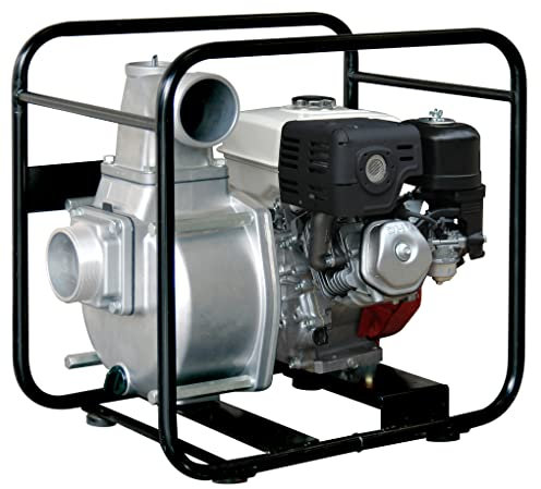 Benzin Schmutzwasserpumpe 4 KOSHIN STH-100X, made in Japan, Feststoffpartikel bis zu 9mm,1450 L/min,