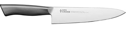 Kasumi DIACROSS No.DC-700/21 - Coltello da chef grande, posate Kasumi rivestite in titanio, 21 cm, 100 g