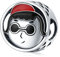 GemKing SCC1991 Cartoon avatar S925 Sterling Silver Charm