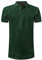 S&C - Polo Hombre Manga Corta Algodón 100%, Color Liso, Estilo Casual, Cuello 3 Botones, Diseñado en España, Tejido Punto Piqué, Corte Regular, Talla Ajustada, Verde Botella, XL
