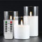 Eywamage Klarglas LED Stumpenkerzen mit Fernbedienung, flackernde flammenlose Batteriekerzen Φ 3 H 4 5 6