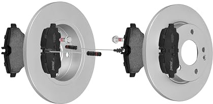 F.BECKER_LINE BREMSSCHEIBEN Ø260MM + BREMSBELÄGE VORNE FÜR MERCEDES-BENZ