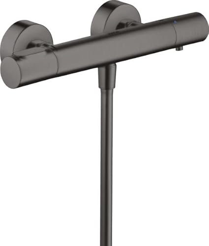 hansgrohe AXOR Citterio M Brausethermostat Aufputz, 1 Verbraucher, 34635340, Farbe: Brushed Black Chrome