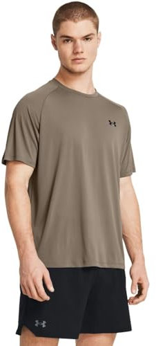 Under Armour Herren Tech 2.0 Short-Sleeve T-Shirt Hemd, (200) Taupe Dusk/Schwarz, XX-Large