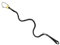 Grivel Single Spring Light Plus Schwarz - Leichte elastische Eispickel Leine, Größe One Size - Farbe Black