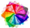 Rovtop 26 Stück Square Jongliertücher, Chiffontücher Bunte Tücher Schwungtuch Seidentücher Regenbogen, Tanztücher Zirkus Spielzeug für Baby Kindergarten Kinder Aktivitäten Zubehör 60x60cm, (DDSG)