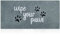 HLFMVWE Large Welcome Mat for Front Door Home Entrance Funny Doormat Wipe Your Paws Mat Outside Door Mats for Indoor Outdoor with Non Slip, Light Grey 120x 45 cm