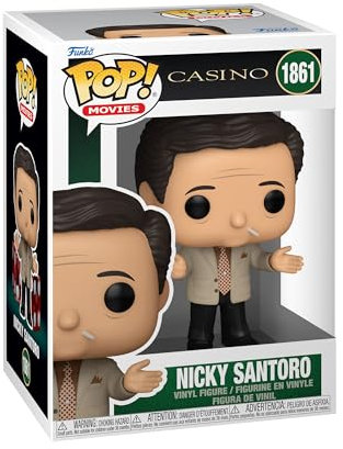 Funko Pop! Movies: Casino – Nicky Santoro - Figurine en Vinyle à Collectionner - Idée de Cadeau - Produits Officiels - Jouets pour Les Enfants et Adultes - Movies Fans