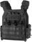 VOTAGOO GEAR Taktische Weste Airsoft Militär Weste, Atmungsaktive Paintball Weste, Plate Carrier Paintball Brustschützer (BLACK)