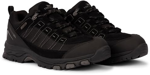 Trespass Mens Walking Shoes Scarp Black in Size - 41