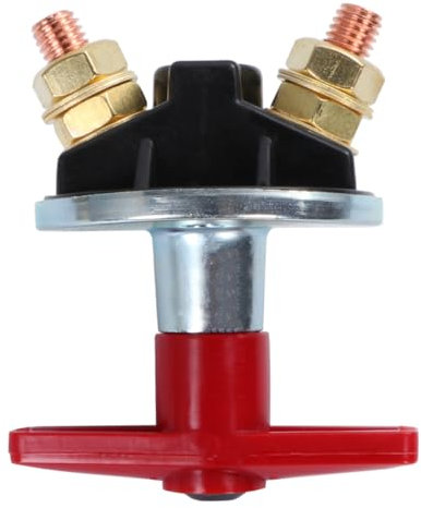 GARVALON 200A Batterie Trennschalter Robuster Trennschalter Für Auto Boot Lkw Und Wohnmobil 12V 60V Ideal Zum Schnellen Trennen Des Akkus Inklusive Anschlussstecker Und