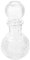 Mini decantador de Vino de 250 ml, Botella de Vino de Vidrio Transparente Carafe, Elegante aireador de Vino para Amantes del Vino Tinto, dispensador de Bebidas